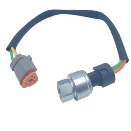 Giuqa Oil Pressure Sensor 194-6725 1946725 904-7027 9047027 Fits for Caterpillar CAT C15 MXS BXS NXS C-15 3126B 3406E 3456 3508 3512