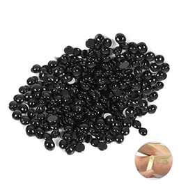 IWOWHERO Painless Hair Removal Hard Wax Beans Black Easy to Use No Strips Required Safe for All Skin Types for Sensitive Skin Hair Removal