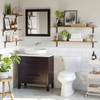 DINZI LVJ Long Wall Shelves, 47.3Inch Wall Mounted Shelves Set