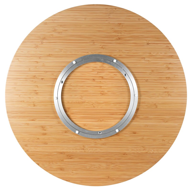 (26 Inch) Bamboo Large Lazy Susan for Dining Table Top