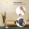 BoostArea Dimmable Floor Lamp,30W 3000LM Super Bright LED Torchiere Standing