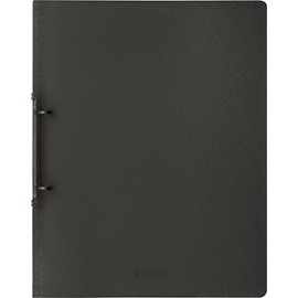 BRUNNEN Ring Binder FACT!pp | A4, 2 Rings, Filling Height: 16 mm, Onyx