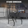 Marada Sim Racing Triple Monitor Stand with Wheels for 27-32