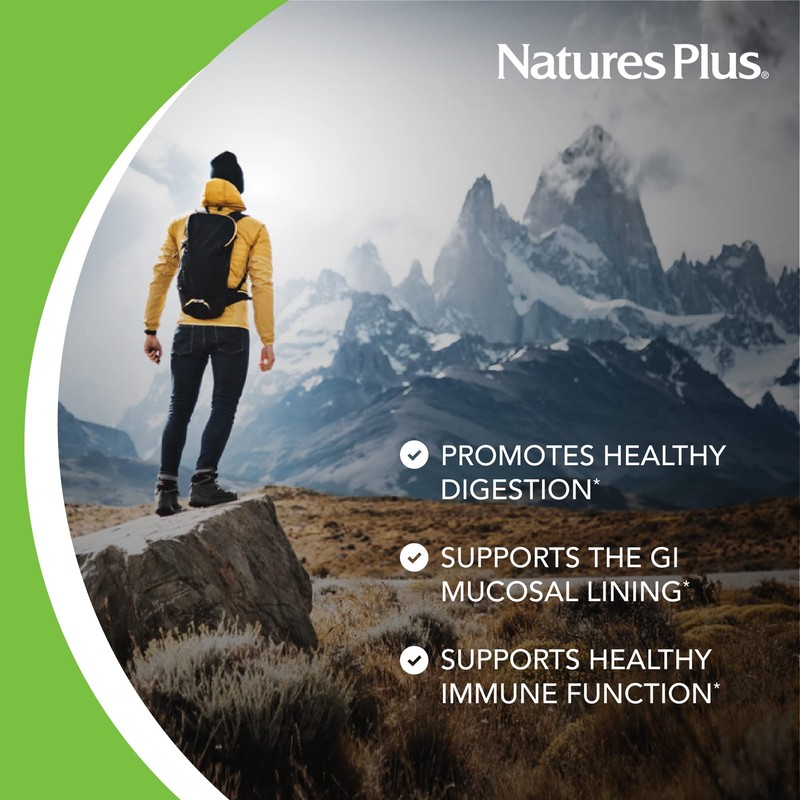 Natures Plus AgeLoss Digestion Support - 90 Capsules - Prebiotics,