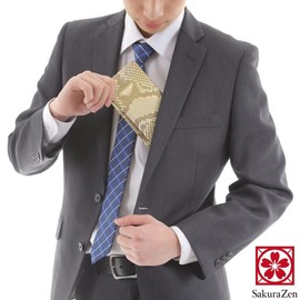 SakuraZen Gold Lucky Wallet, Golden Snake, Warriors, Money Luck, Long Wallet, Long Wallet, Men's, Long Wallet, Men's, Long Wallet, Made in Japan, Hammered gavel roots