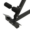 BYGOVICE Foldable Hyperextension Roman Chair, Hyperextension Bench for Home Gym