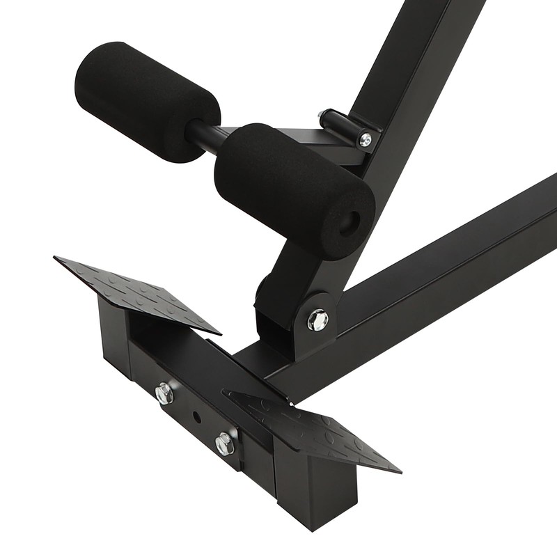BYGOVICE Foldable Hyperextension Roman Chair, Hyperextension Bench for Home Gym
