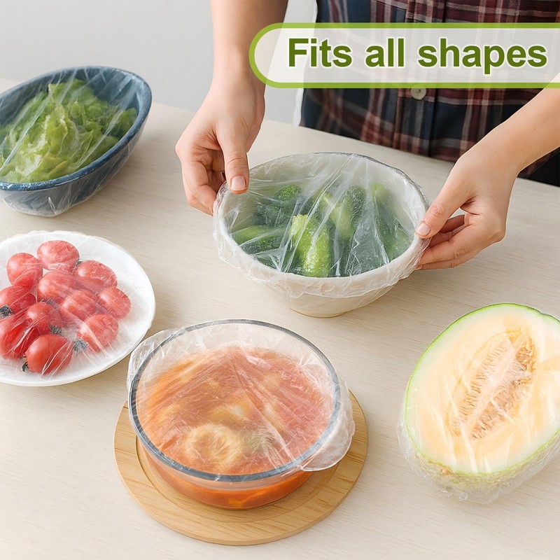 300PCS Bowl Covers for Bread Proofing – QUINGLU Elastic Plastic