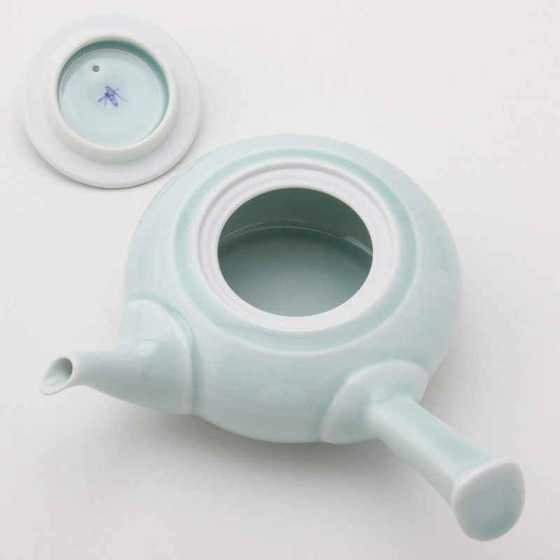 Hasamiyaki Celadon 11439 Teapot and Hot Water Set (Comes with