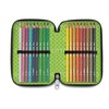 Giotto Stilnovo Pencil Case with 3 Zips Crypto Puppets Sharks