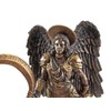 PTC 10 Inch Archangel Gabriel with Moon Spear Religious Statue