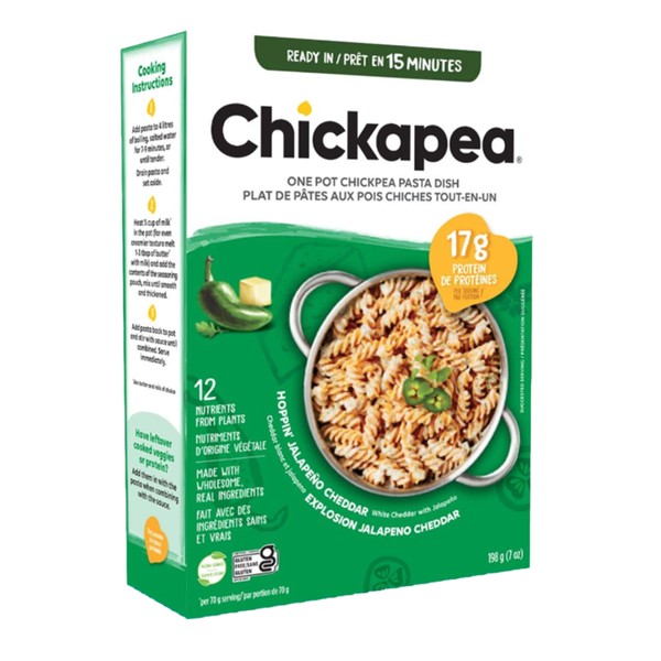 Chickapea One Pot Meal Hoppin’ Jalapeno Cheddar 198g