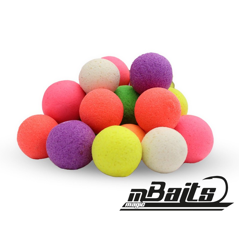 Magic Baits Fluo Pop Ups Colour Mix Boilies Carp Bait