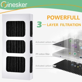 4 Pack Refrigerator Air Filter Replacement for Frigidaire Paultra2, Pure Air Ultra II, Pureair Ultra 2, and Electrolux 242047805, 5303918847, EAP12364179