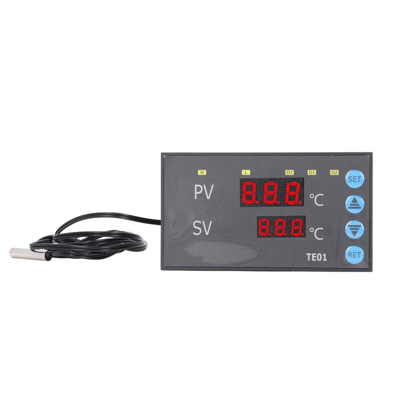 Digital Temperature Controller DC24V ‑50~120℃ Thermostat Regulator High Accuracy Control