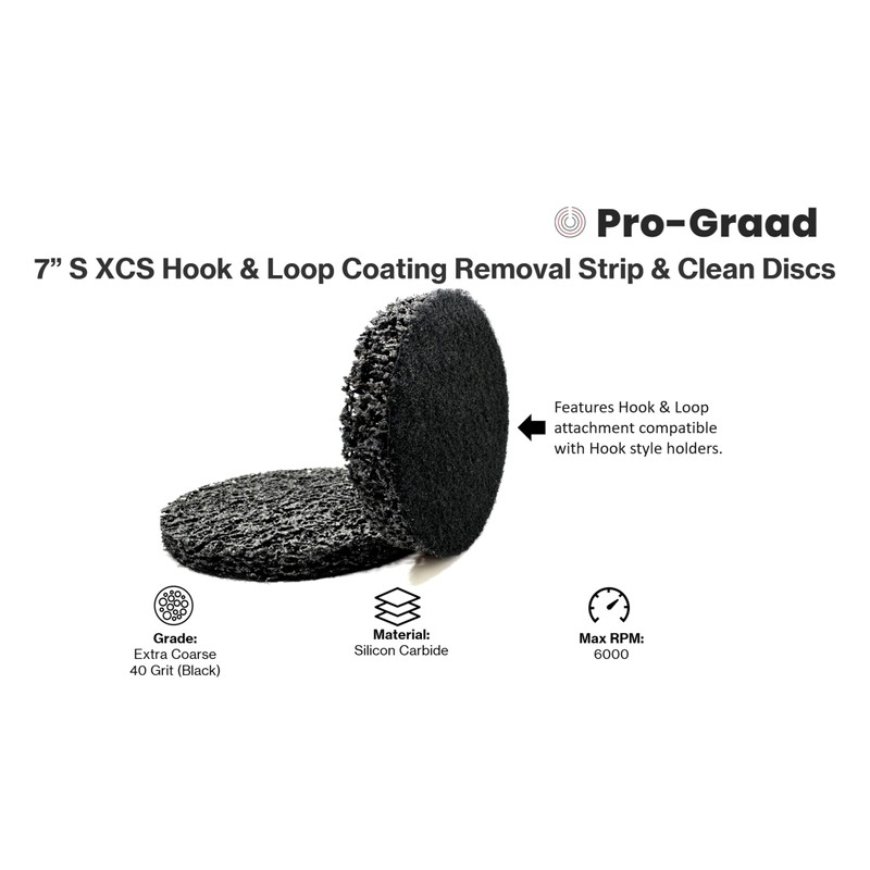 Pro-Graad 2 Pack 7” Diameter S XCS Hook and Loop