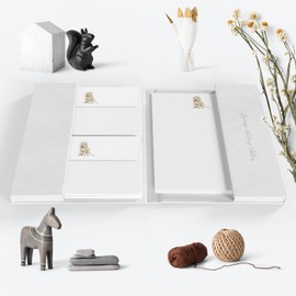 Me Loovely Golden Retriever Puppy Letter Writing Paper and Envelopes A5 Size Papers Stationary Supplies Animal Letters Set | Christmas Gifts (Pack of 20 with Folder)