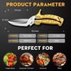 DRAGON RIOT Poultry Scissors, Removable, Heavy Duty Meat Scissors, Multi-Purpose