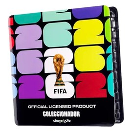 Coleccionador Choca Locoz FIFA 2026 con 1 Sobre Sorpresa, Álbum Figuras Copa Mundial FIFA 2026 Oficial