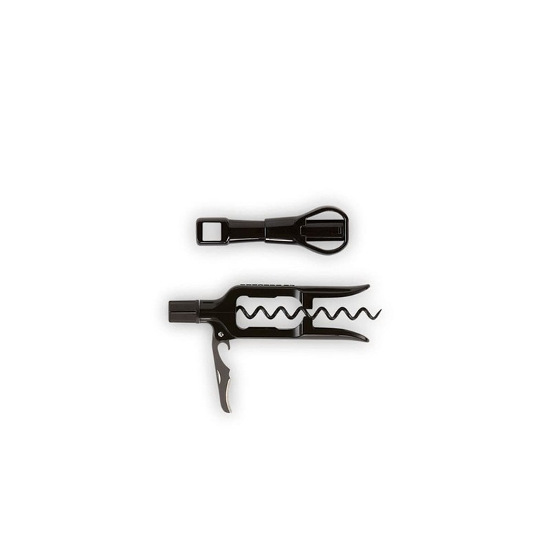 Le Creuset Classic Pocket Model Corkscrew, PM 100, Plastic, Black