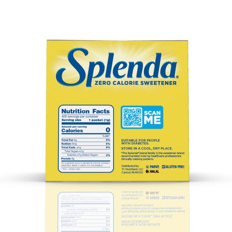 Splenda Sweetener Packets, 400 Count