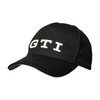 Volkswagen 3A4084300A041 Baseball Cap Baseball Cap Black with GTI Lettering,