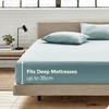 Bare Home Fitted Bottom Sheet Emperor - Premium 1800 Ultra-Soft