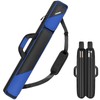 PEKREWS Pool Cue Case 2x2, Pool Stick Case Holds 2