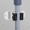 HYRIXDIRECT Mop and Broom Holder Wall Mount Heavy Duty Stainless