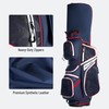 uniHimal 14-Way Golf Cart Bag with Full Length Padded Divider