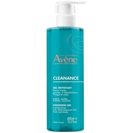 Avène Cleanance, Gel Limpiador para Piel Grasa, 400ml