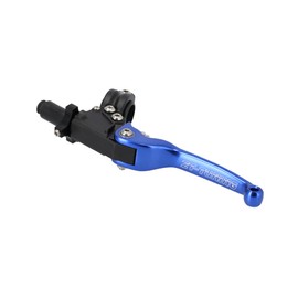 ZT-Tuning Brake and Clutch Fitting with Folding Lever Racing Blue