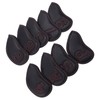 9Pcs/Set Golf Iron Head Covers Waterproof Sunscreen Golf Iron Covers