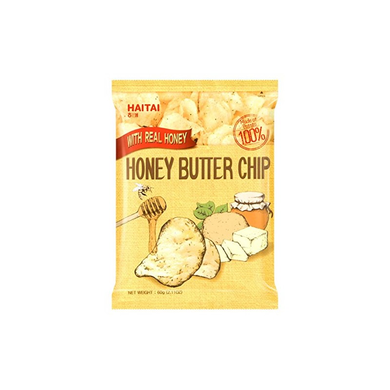 Haitai Honey Butter Chip New Korea Potato Snack (60g x