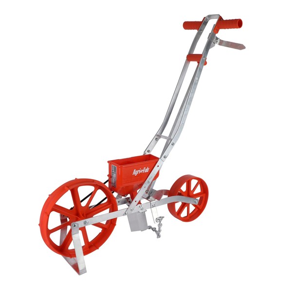 Agri-Fab 45-0640 3lb Push Garden Seeder/Planter with 7 Interchangeable Seed  Plates for up to 20 Types of Seeds, Rust Resistant Plow Blade, Powder  Coated Aluminum Frame, Orange - ibspot.com
