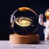 Abigale Lampara De Noche Led 3d Galaxia Bola Cristal Luz