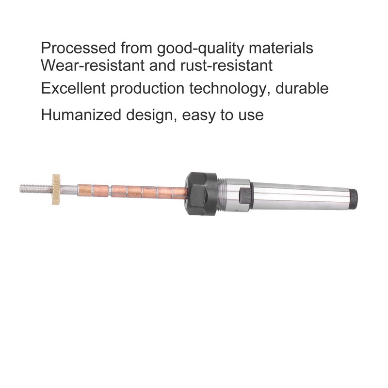 Woodturning Pen Mandrel Lathe Machine Revolving Centre Taper Handle Collet