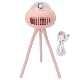Baby Stroller Fan Portable Battery Operated Small Fan 4 Gear Speed Flexible Octopus Bladeless Fan for Camping Travel