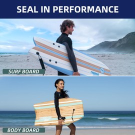 CONTOUR SURF Bodyboard Surfboard Leash Plug – Durable PVC Surfing Leash Screw Attachment – Universal Fit Surfboard Accessory with Secure Screw Thread