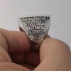 GOAT Fantasy Football Championship Trophy Ring | Fantasy Football Goat