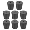 sourcing map Rubber Tapered Plug 20mm to 26mm Solid Test
