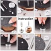 McNory 480 Sets 3 Sizes Leather Rivet Double Cap Rivet