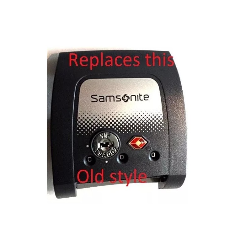 Samsonite F'lite GT Replacement Part Center Combination Lock Flite Luggage