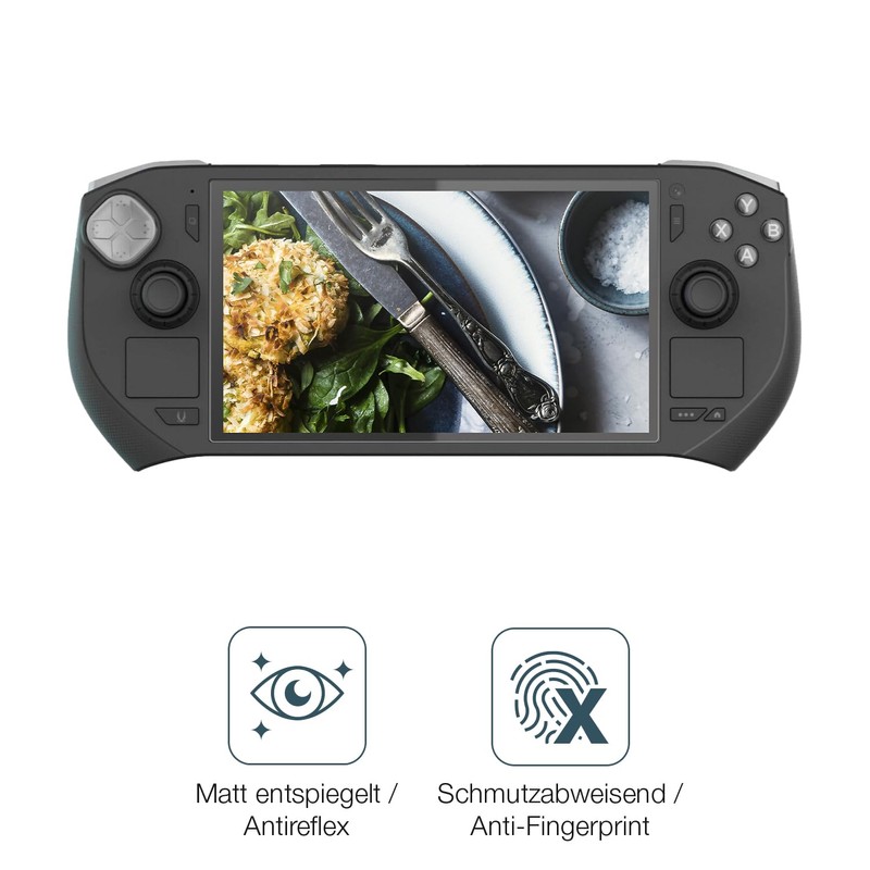 dipos I 2x Schutzfolie matt passend für Zotac Gaming Zone