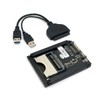 Cablecc SATA 22Pin to USB 3.0 to CFast Card Adapter
