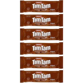 Arnott’s Tim Tam Chocolate Biscuits – 6 Pack – Original Australian Recipe – 66 Cookies Total – Imported from Australia
