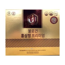 Bullogun 불로건 홍삼정프리미엄10mlx30포 홍삼정스틱 Bulogan Red Ginseng Extract Premium 10ml x 30 Sachets Red Ginseng Stick