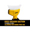DeWalt DXVA00-1500E Dust Collector has a funnel design for maximum