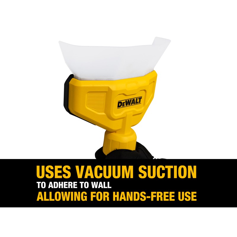 DeWalt DXVA00-1500E Dust Collector has a funnel design for maximum