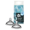 Tommee Tippee Closer to Nature Advanced Anti-Colic Teats Medium Flow 2 Pack